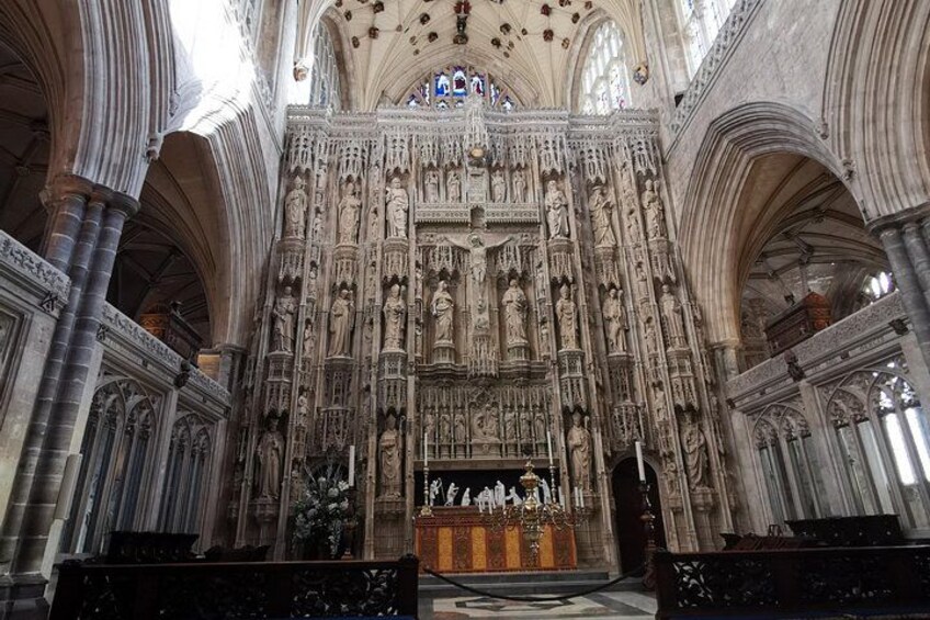 Inside Winchester Cathedral 2