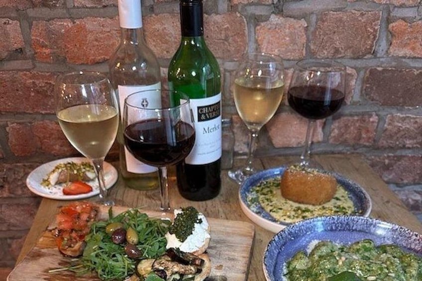 90 minutes Unlimited Wine Dinner 1