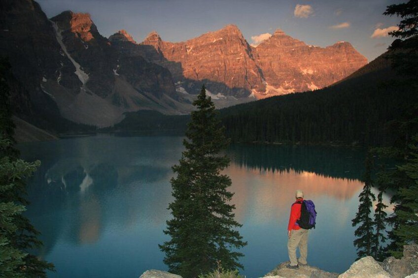 Sunrise Moraine Lake and Lake Louise 4
