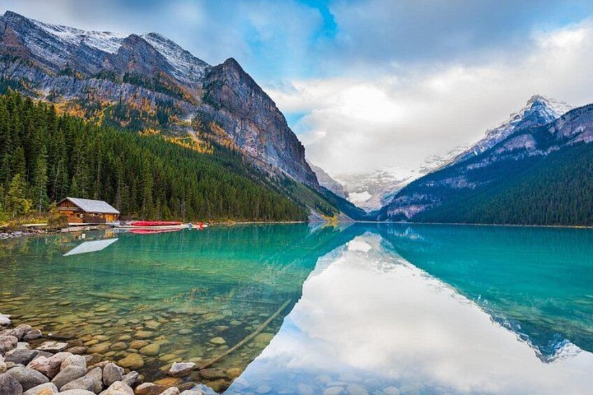 Sunrise Moraine Lake and Lake Louise 5