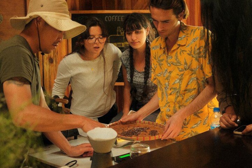 Learn about coffee making process 1
