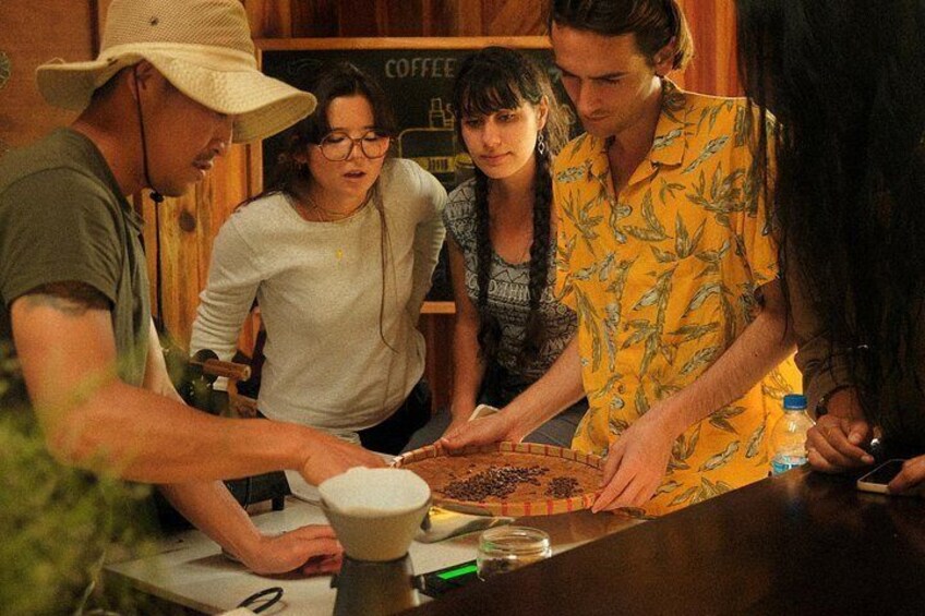 Learn about coffee making process 5