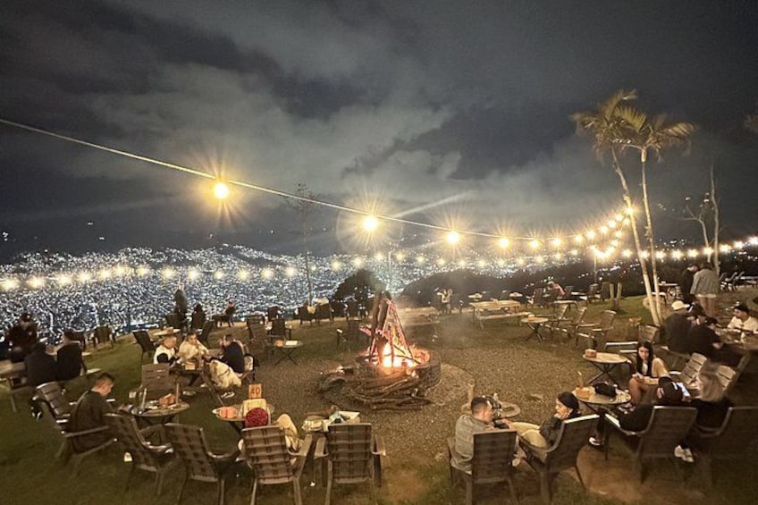 Medellin : Sunset Tour | 2 Viewpoints, Campfire & Snack Included 2