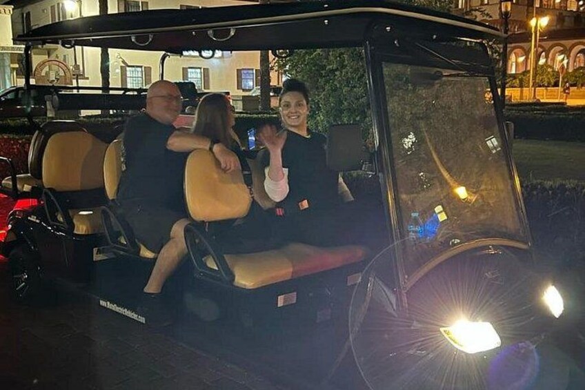 St. Augustine Haunted Ghost Tour by Electric Cart Shadow Ride 1