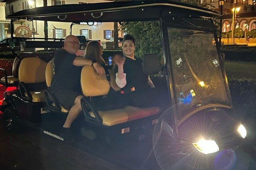 St. Augustine Haunted Ghost Tour by Electric Cart Shadow Ride 1
