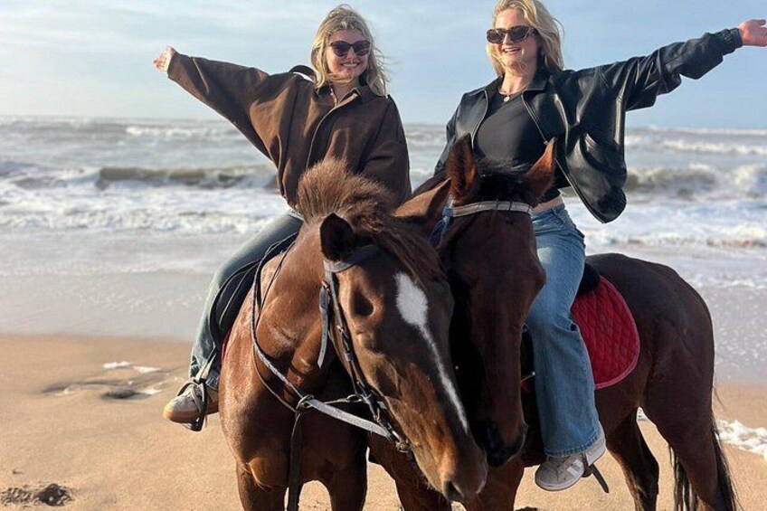 Casablanca Sunset Fun Horseback Ride on the Beach 2