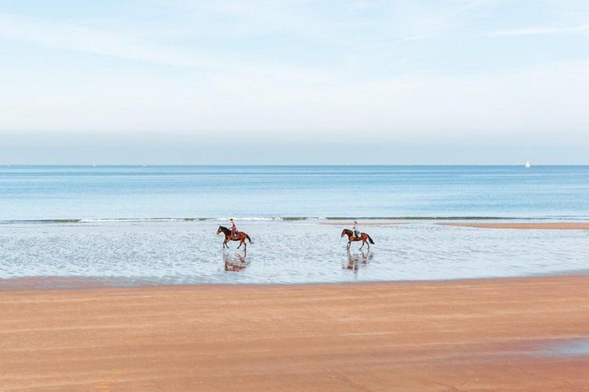 Casablanca Sunset Fun Horseback Ride on the Beach 4