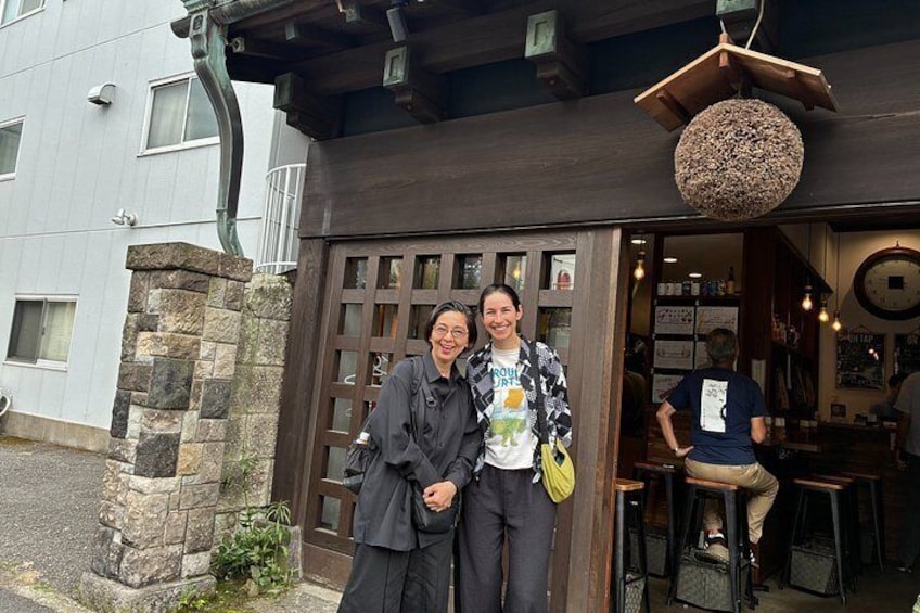 Private Yanaka Walking Tour practice Japanese, Sip and Savor 5