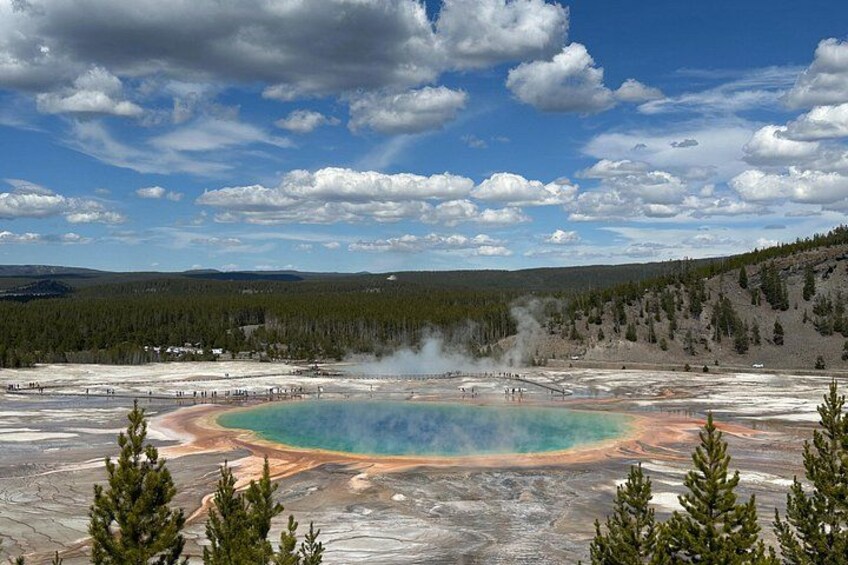From Bozeman Classic Yellowstone and Teton Tour 2 Day and 1 Night 4