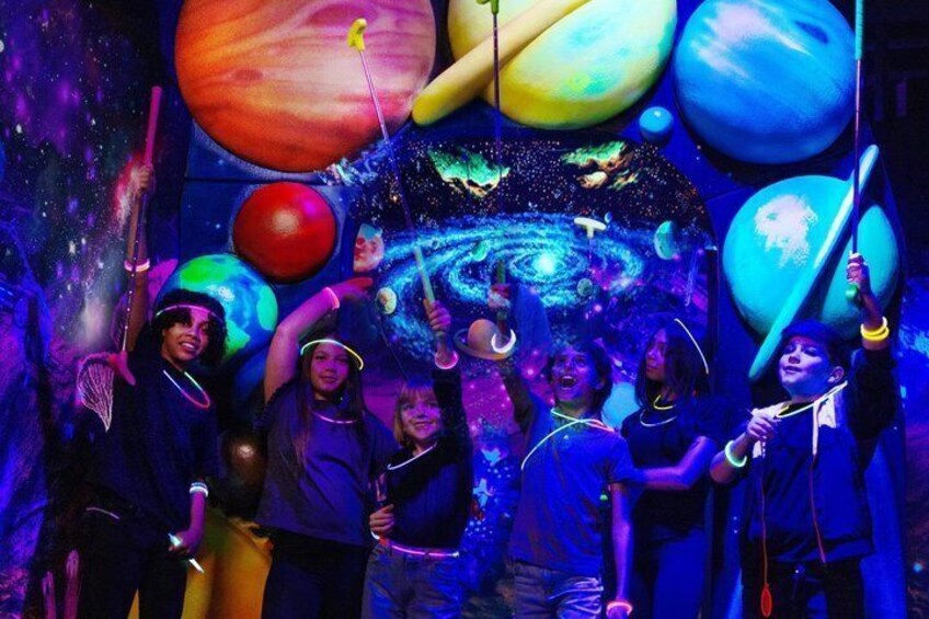 American Dream Black Light Indoor Mini Golf Ticket 5