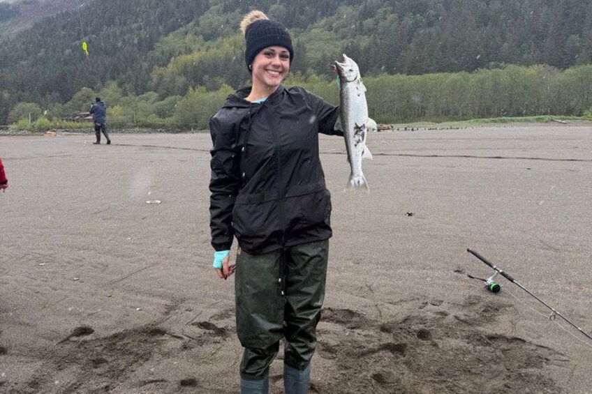 Juneau Shore Fishing Shuttle and Gear 5