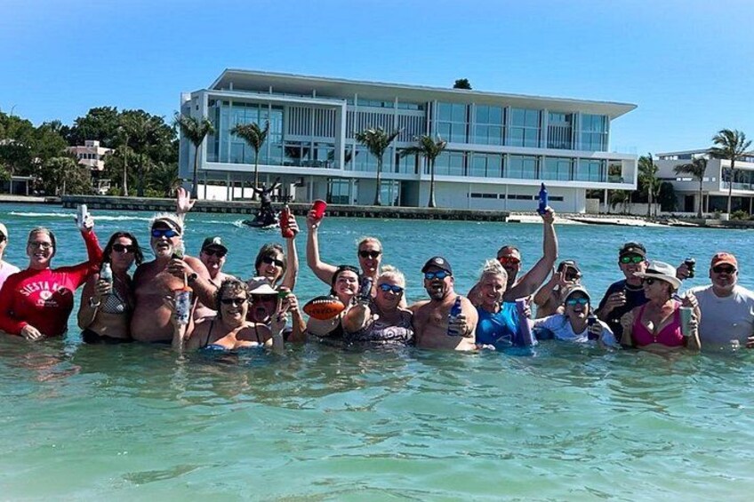 Nothing like a day out at the sandbar with friends and family! 3