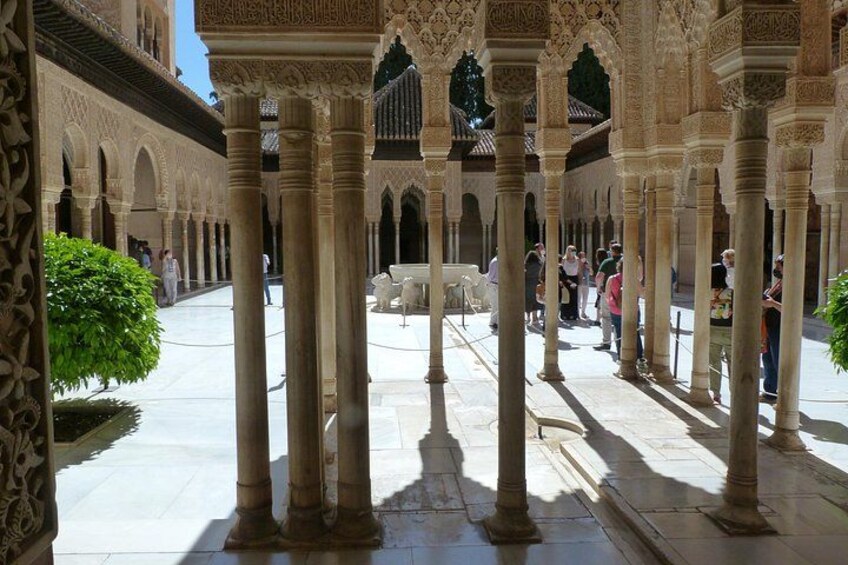 Courtyard of the Fountain of the Lions 3