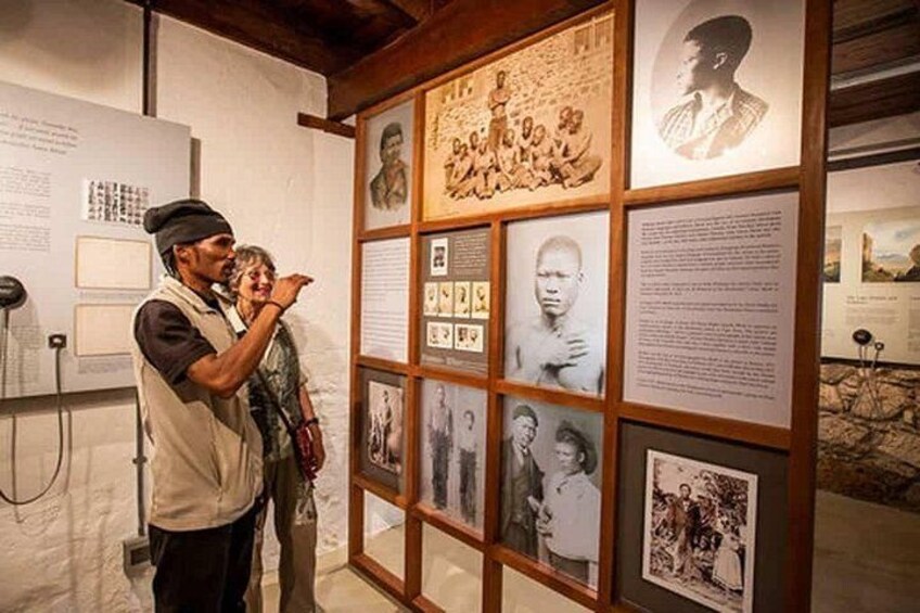 The experience will include a guided tour of the San Museum at Khwa Ttu! 1