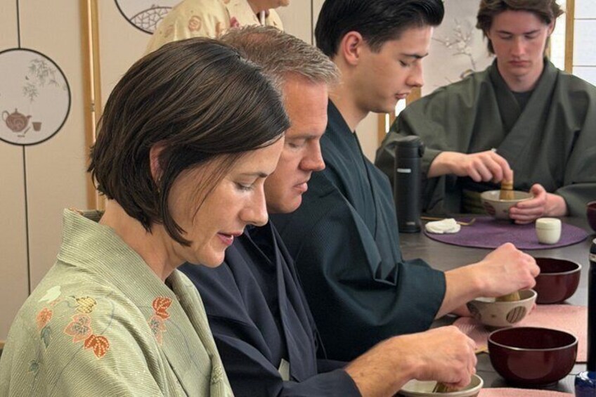 Authentic Hands-On Tea Ceremony in Asakusa with Kimono & Matcha 3