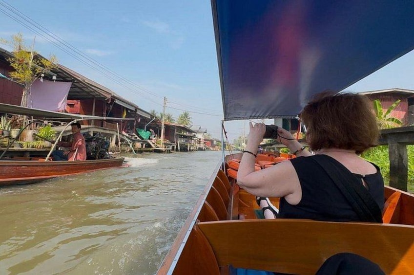 Bangkok: Floating Market and Train Market Experience 4