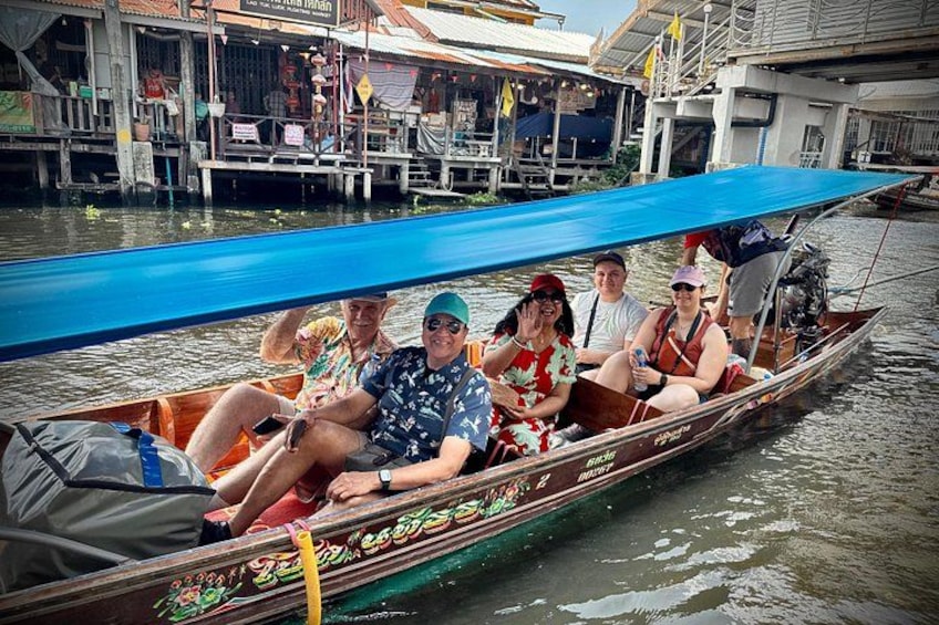 Bangkok: Floating Market and Train Market Experience 3
