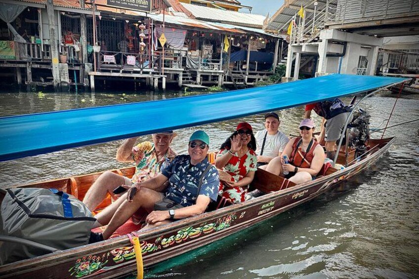 Bangkok: Floating Market and Train Market Experience 3