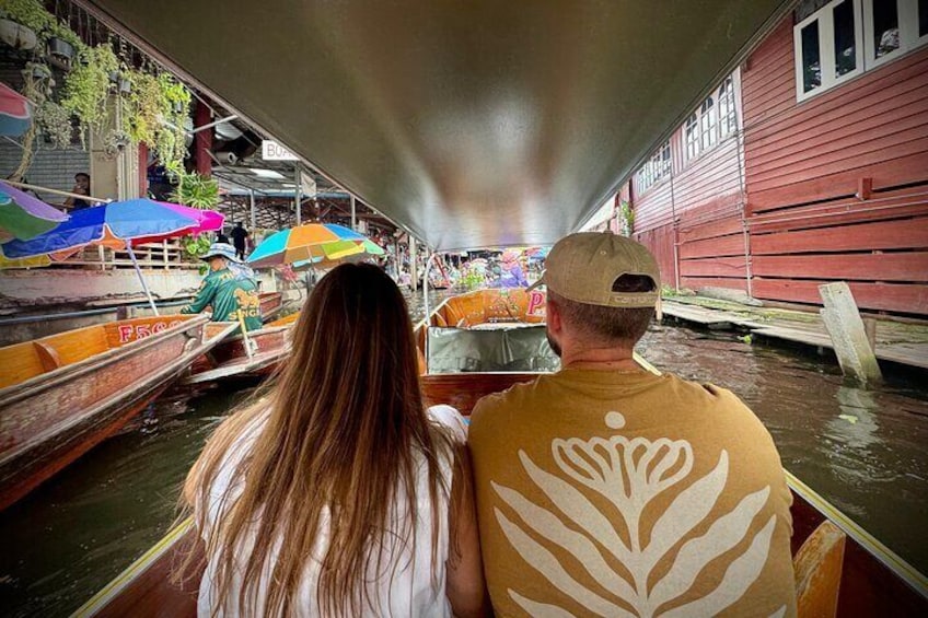Bangkok: Floating Market and Train Market Experience 3