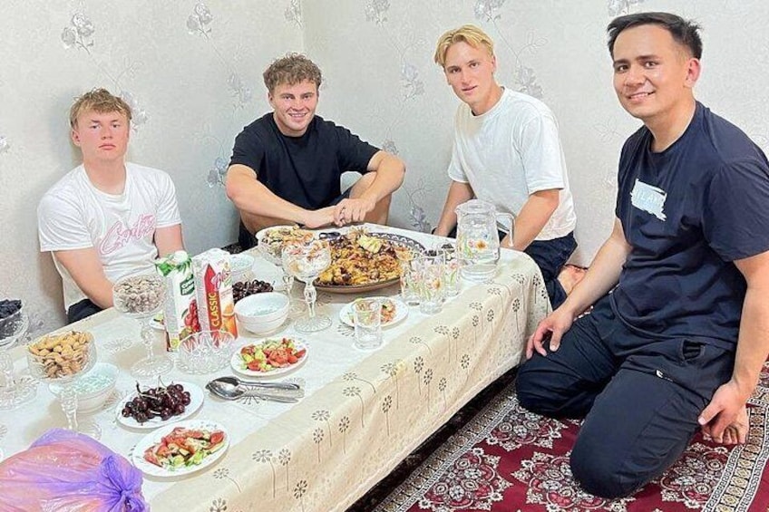 Plov Cooking Class at Local Uzbek House 5