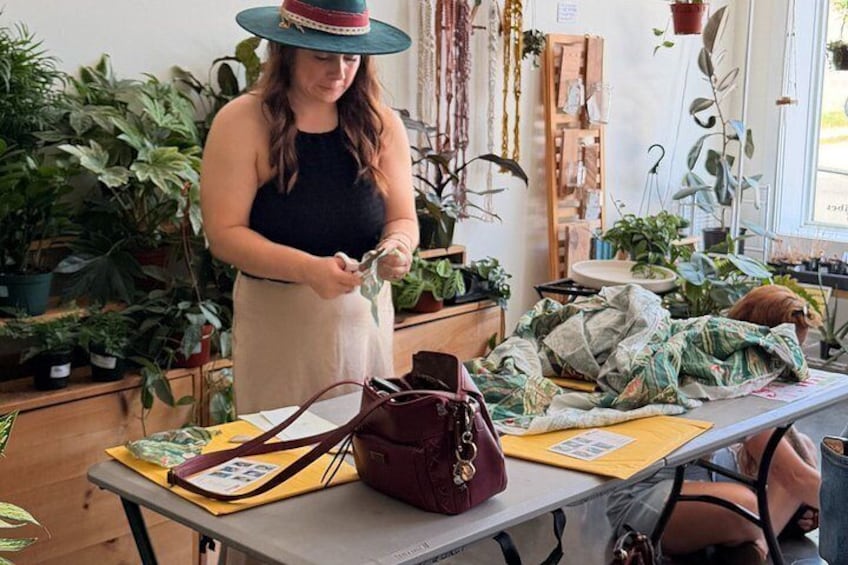 Design Your Own Upcycled Knot Bag 5