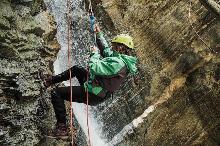 Canyoning Adventure, Golden BC 4