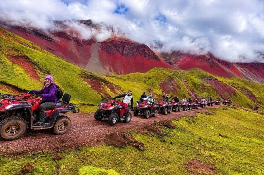 Red Valley and Mountain of Colors ATV Tour from Cusco 3