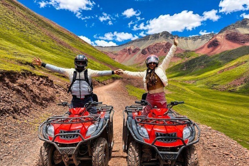 Red Valley and Mountain of Colors ATV Tour from Cusco 3