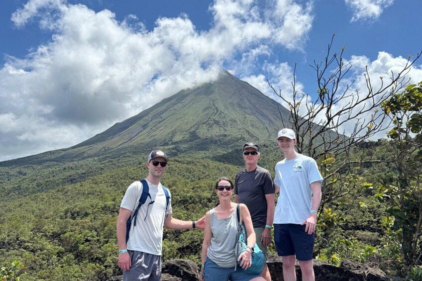 Private combo Hanging Bridges+Volcano Hike+Waterfall+Hot Springs 5