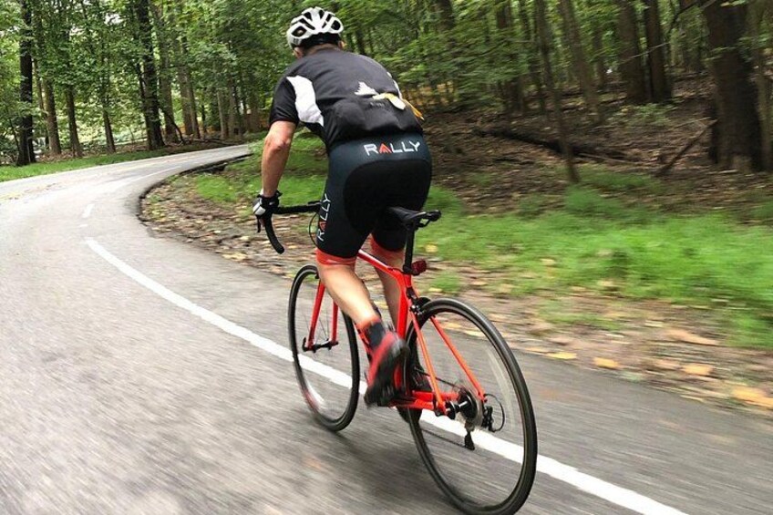 With so many great parks in the DC region you'll be blown away with the road biking! 3