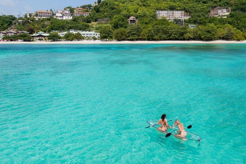 Clear Kayak Coral Reef Tour in Grenada 3