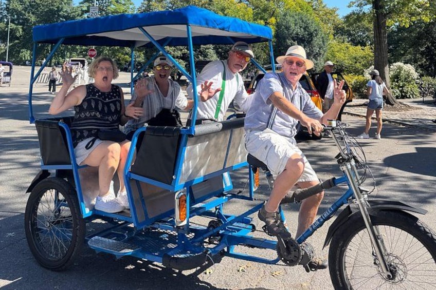 Central Park Guided Tours Pedicab 3