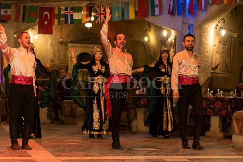 Traditional Turkish Night Show In Cave Restaurant 2