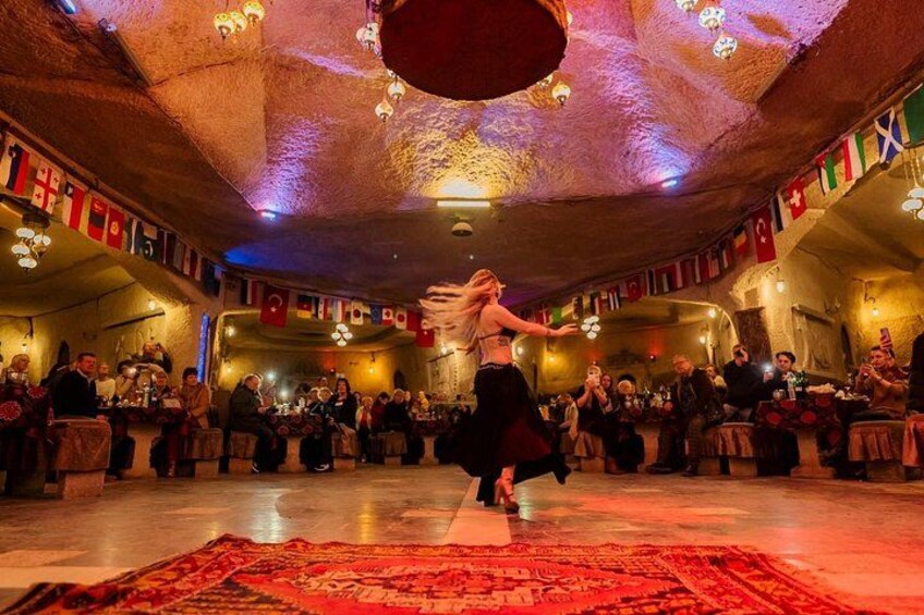 Traditional Turkish Night Show In Cave Restaurant 4