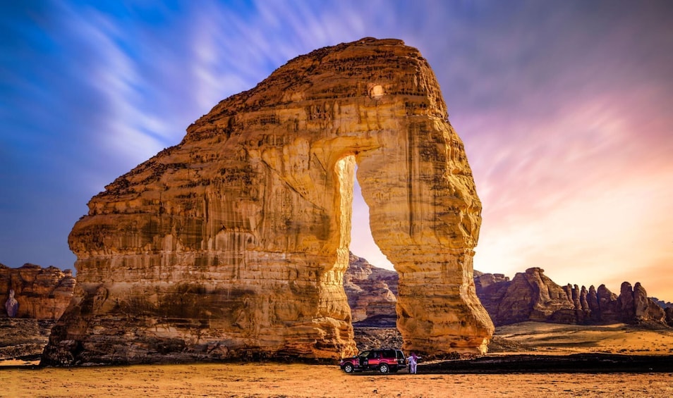 Explore the Elephant Rock - Al Ula