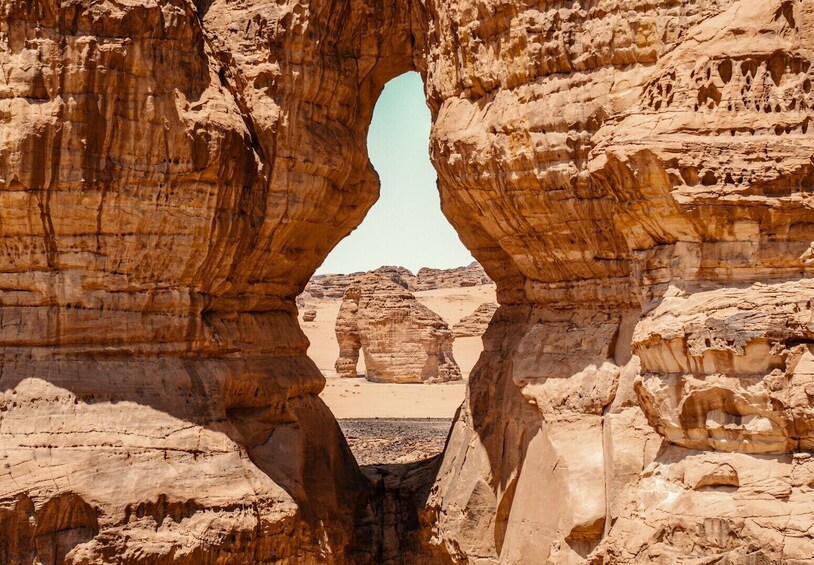 Explore the Elephant Rock - Al Ula