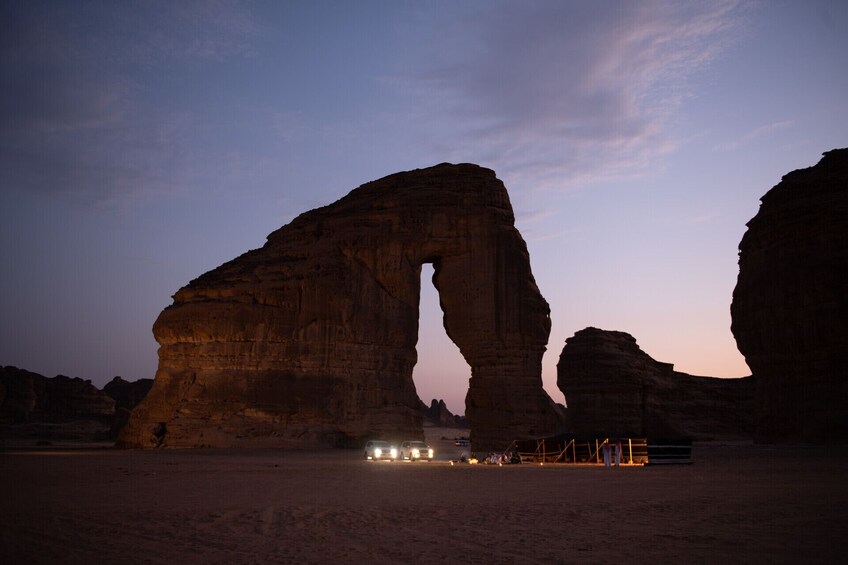 Explore the Elephant Rock - Al Ula