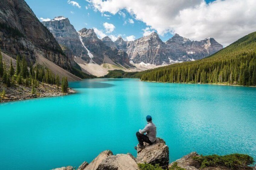 Rockies Grand Advanture: Moraine & Louise Lakes, Waterfall Tour 1