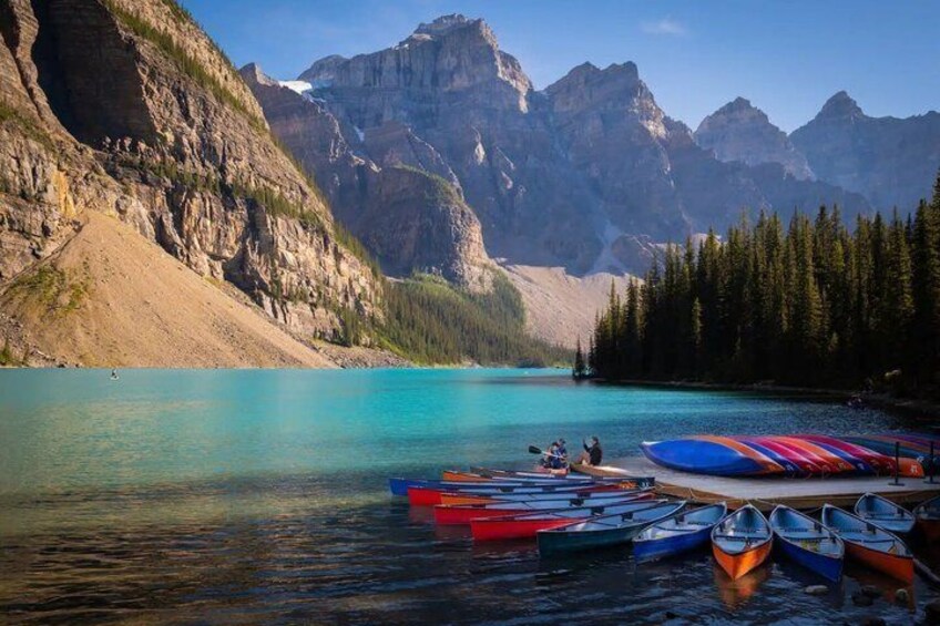Rockies Grand Advanture: Moraine & Louise Lakes, Waterfall Tour 4