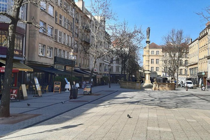 The square from which the city developed since ancient times 3