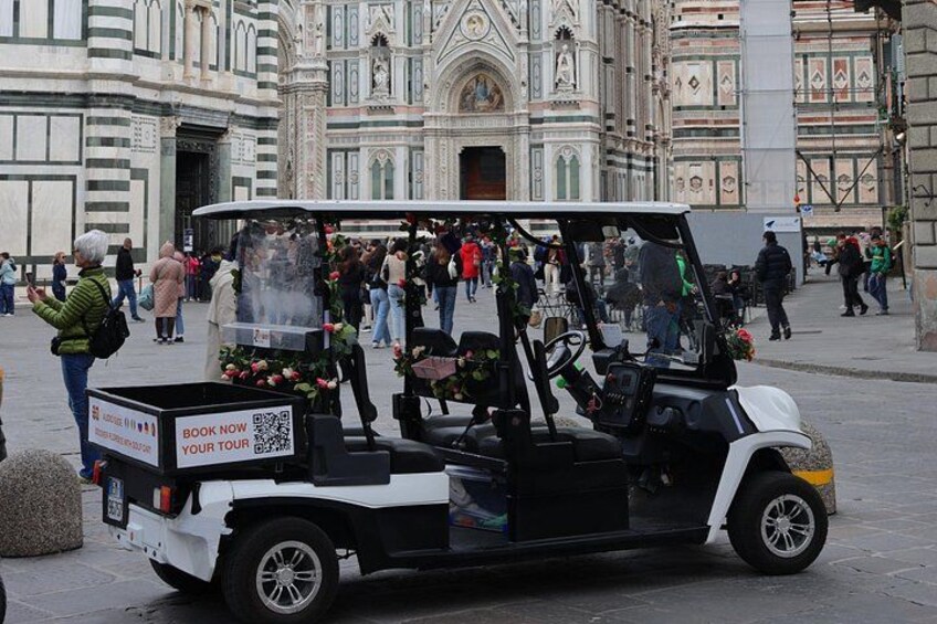 Private Golf Cart Tour in Florence 2