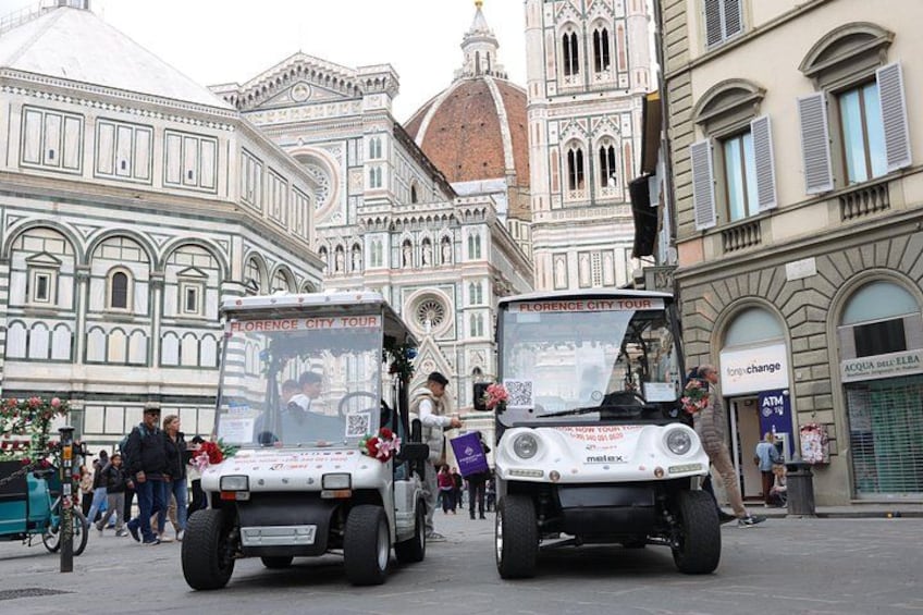 Private Golf Cart Tour in Florence 2