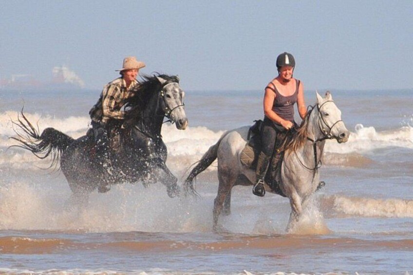 Horse Riding in Agadir on the Beach – Sunset Guided Tour 1