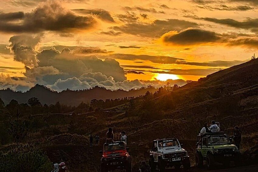 Mount Batur Sunrise Jeep Tour with Hot Springs and Waterfall 2
