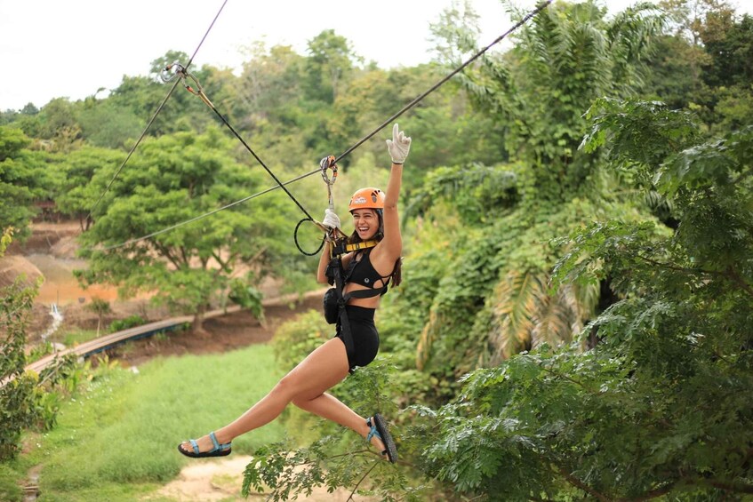 Picture 9 for Activity Chiang Mai: Zipline & High Rope Park with Lunch & Transfer 4