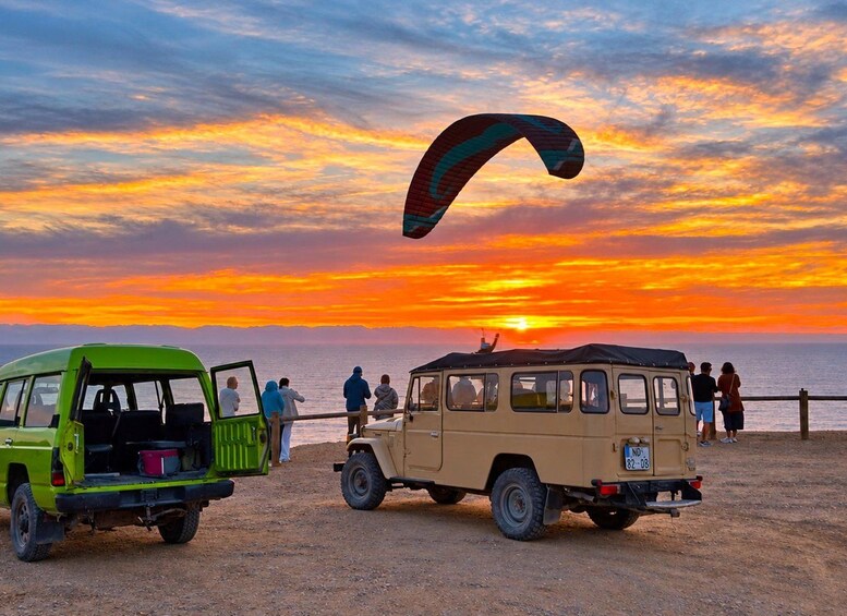 Picture 1 for Activity Half-Day Jeep Sunset Safari with Portuguese wine 2
