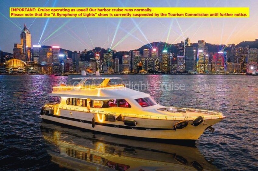 STARLIGHT: Victoria Harbour Night Yacht Tour 1
