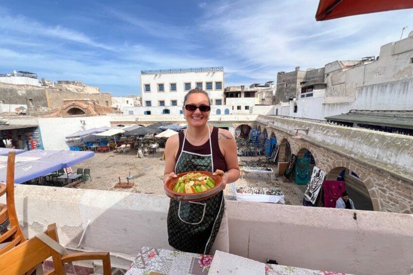 Traditional Moroccan cuisine - View of the historical site 5
