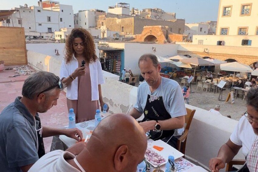 Traditional Moroccan cuisine - View of the historical site 4