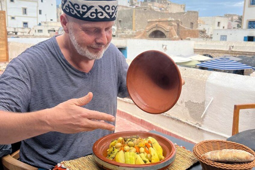 Traditional Moroccan cuisine - View of the historical site 2